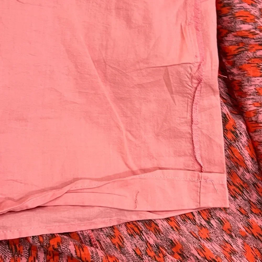 Joie Red Tiered Maxi Dress in Tea Rose NWT Size XL